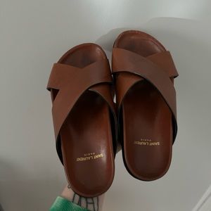 Saint Laurent Paris Sandals